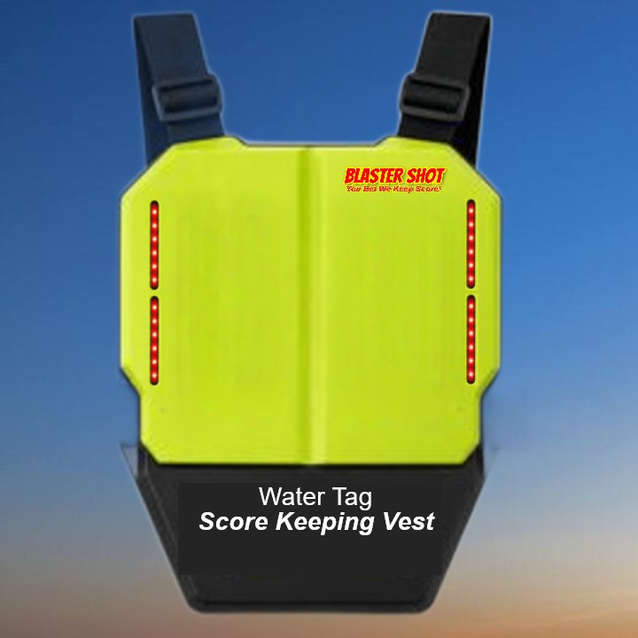 Blaster Shot Water Tag Score Keeping Vest